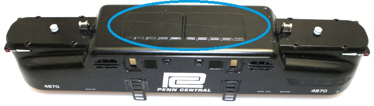 Body Shell - Semi Scale GG-1 PC ( O scale Kit Bashing )